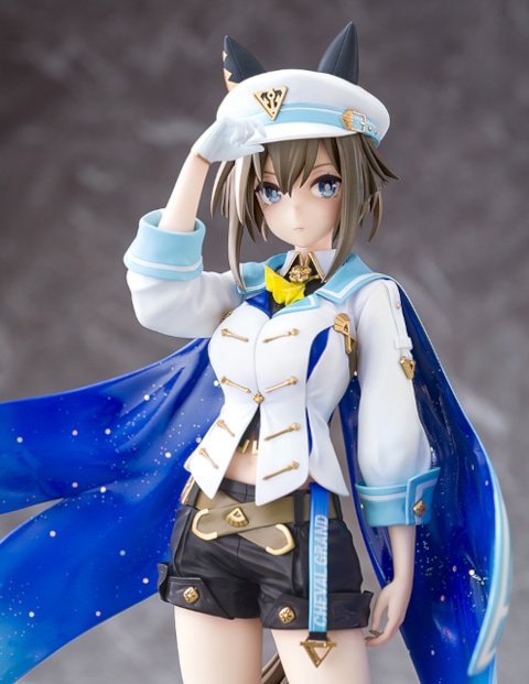シュヴァルグラン　実使用ゼッケン　ウマ娘 ウマ娘・シュヴァルグランの勝負服姿＆台座付フィギュアが12月