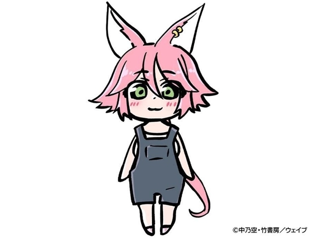 ▲SDキャラ化した亜人族「メイ」