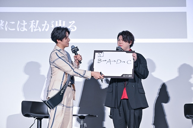 『機動戦士Gundam GQuuuuuuX -Beginning-』大ヒット御礼舞台挨拶第2弾レポート|シャア・アズナブル役・新祐樹さんがファンの選んだ名台詞第1位を披露！-9