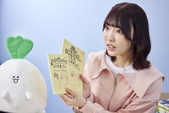 『妖怪学校の先生はじめました！』歌川国子役・綾坂晴名さんインタビュー｜アニメ公式Xで話題になった“マシュマロケーキ”のお味はいかに……!?-9