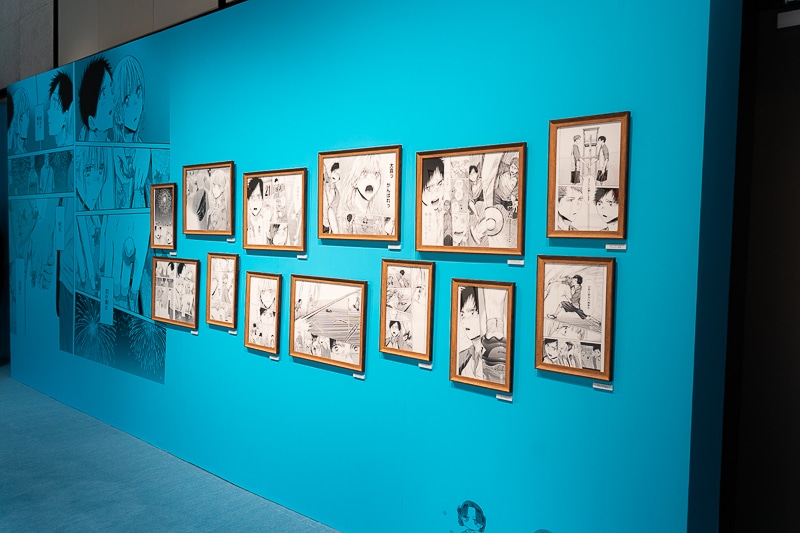 アオのハコ』原画展レポート|原作者・三浦糀直筆&完成原稿を アオのハコ』原画展レポート|原作者・三浦糀直筆&完成原稿を