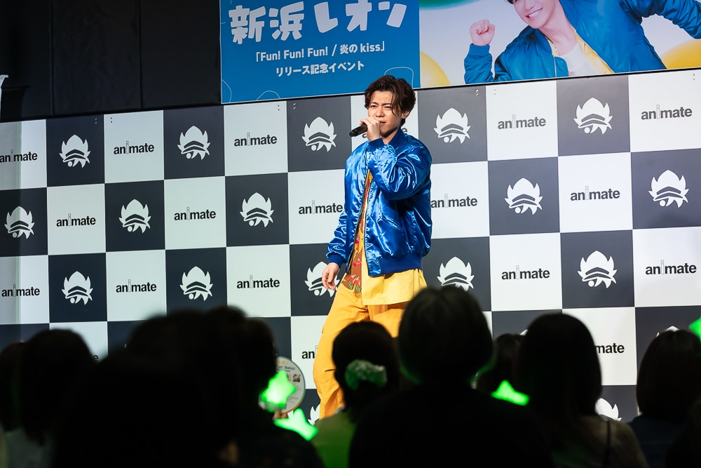 『名探偵コナン』異色の新EDテーマに不安も？　これからも演歌歌謡界初をどんどん更新していきたいーー新浜レオンさんが「Fun! Fun! Fun!」リリースイベント開催で、アニメイトに「はまレオン！」【レポート＆インタビュー】-1