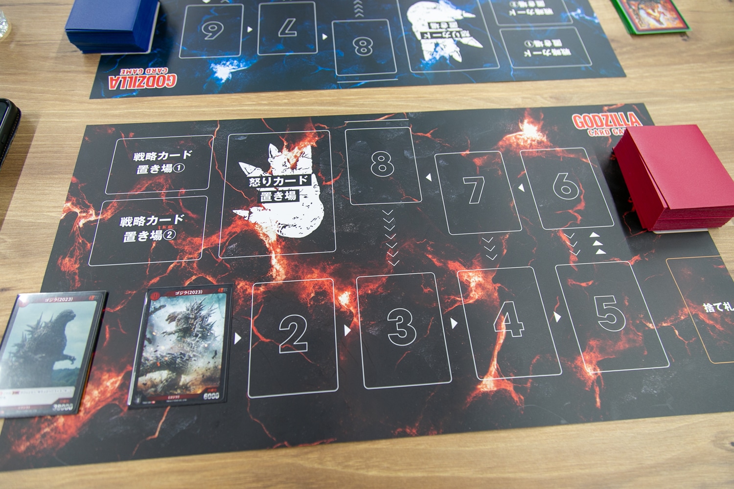 『ゴジラ カードゲーム』メディア先行体験会レポート｜怪獣王ゴジラをカードゲームに落とし込んだ戦略性が肝！相手より先に自分のゴジラを敵陣に進攻させよう-7