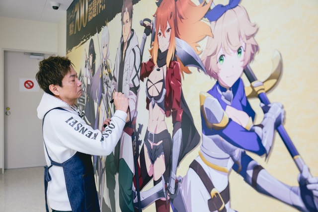 『片田舎のおっさん、剣聖になる』ベリル役・平田広明さんが“おっさん剣聖”ならぬ“おっさん店長”に!?　アニメ店長との共演も果たしたアニメイト池袋本店一日店長レポート-14