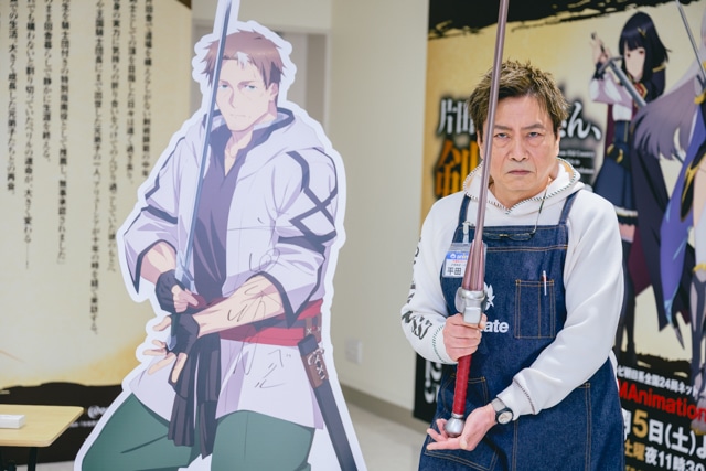 『片田舎のおっさん、剣聖になる』ベリル役・平田広明さんが“おっさん剣聖”ならぬ“おっさん店長”に!?　アニメ店長との共演も果たしたアニメイト池袋本店一日店長レポート-11