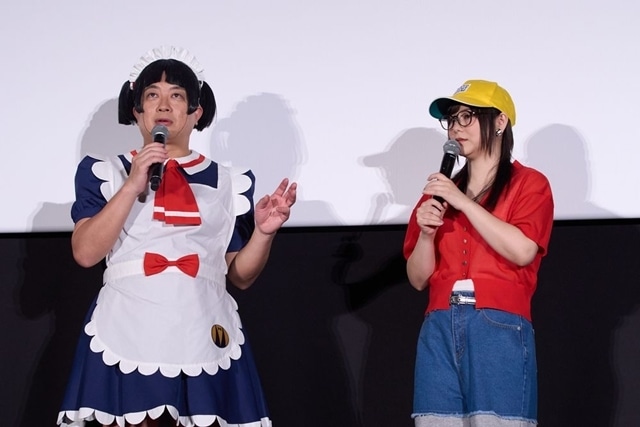 劇場版『僕とロボコ』公開記念舞台挨拶を実施、チョコレートプラネット 松尾駿さん・津田美波さんらが登壇！　ライバルはあの名探偵の映画!?