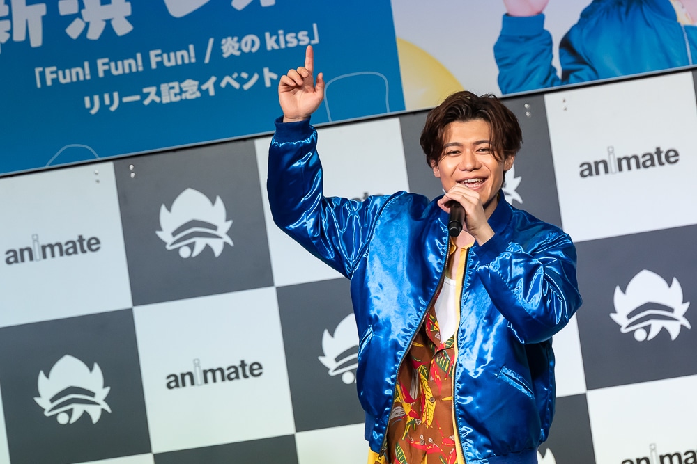 『名探偵コナン』異色の新EDテーマに不安も？　これからも演歌歌謡界初をどんどん更新していきたいーー新浜レオンさんが「Fun! Fun! Fun!」リリースイベント開催で、アニメイトに「はまレオン！」【レポート＆インタビュー】-3