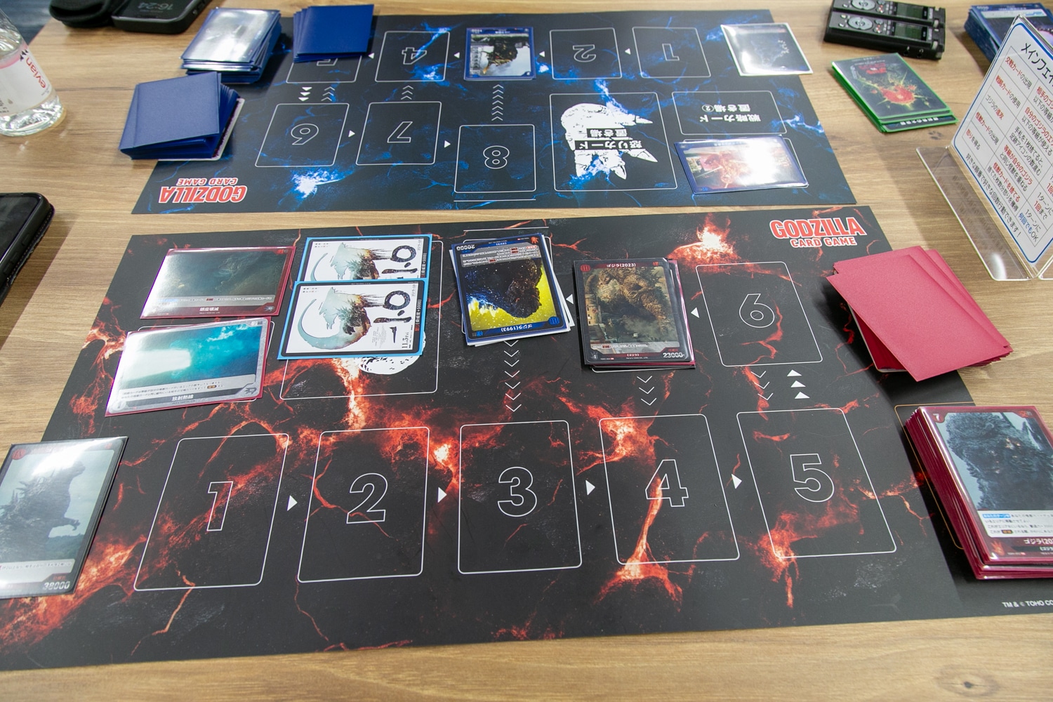 『ゴジラ カードゲーム』メディア先行体験会レポート｜怪獣王ゴジラをカードゲームに落とし込んだ戦略性が肝！相手より先に自分のゴジラを敵陣に進攻させよう-11
