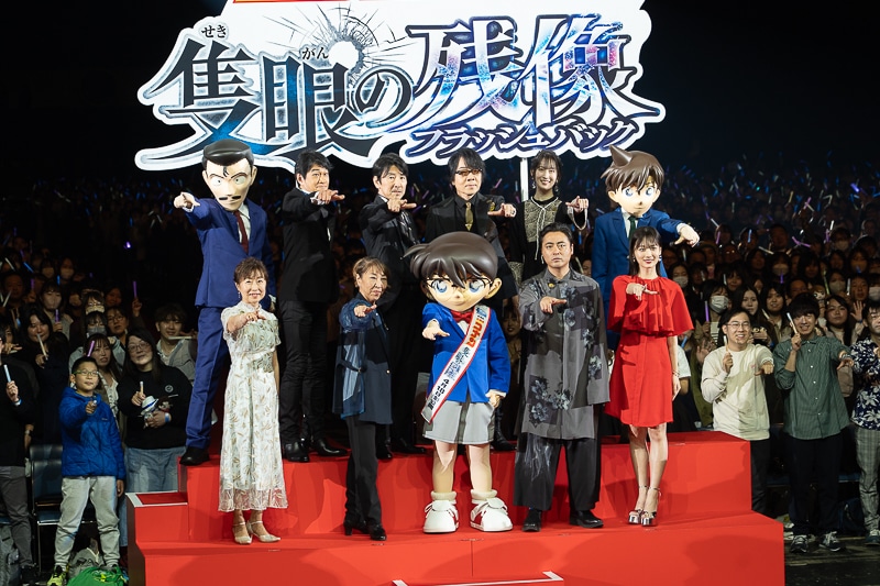 小五郎を演じて16年。“20年に1回の活躍”に乞うご期待？　大人のピュアなラブ＆男臭さ満載の劇場版『名探偵コナン 隻眼の残像』いよいよ公開！　高山みなみさんら声優陣、山田孝之さんらゲスト陣が集結したファンミーティングレポート-9