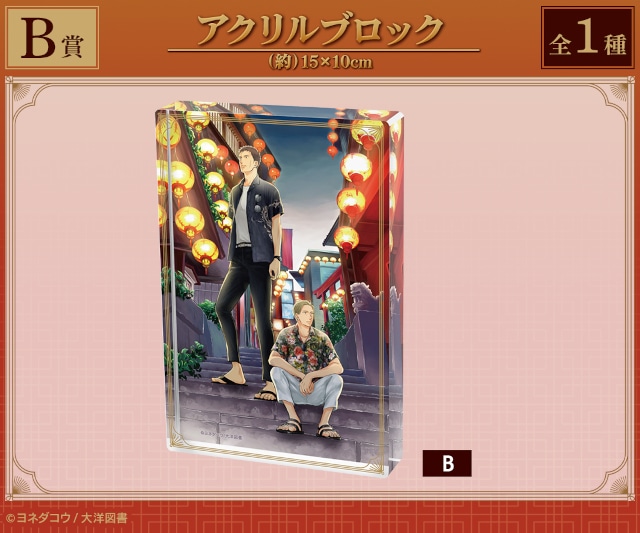 囀る鳥は羽ばたかない』旅行ver.オンラインくじ 5/1～販売