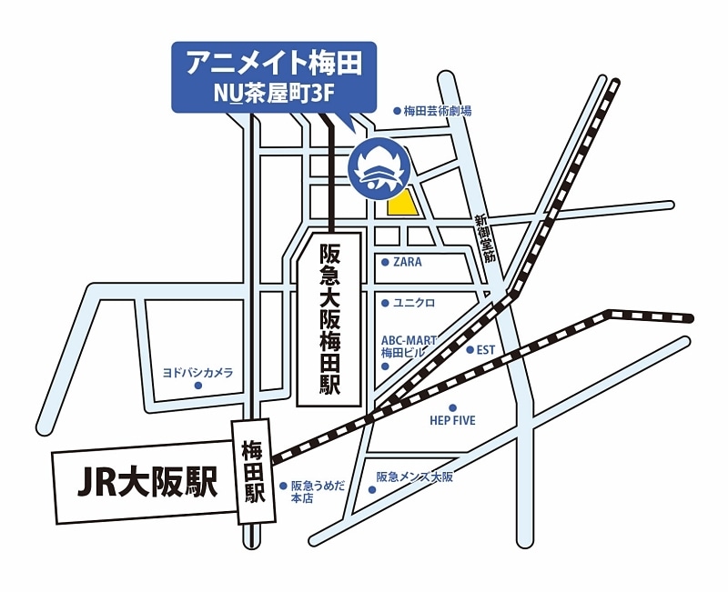 「アニメイト梅田」はこうして生まれた! これまでのアニメイトとは違う見た目を作り出したデザイン集団「有限会社爆団」のみなさんにインタビュー-12