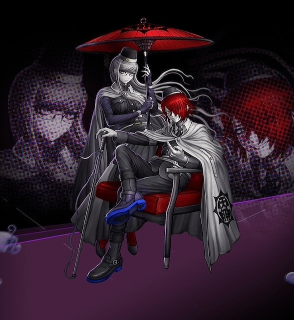 右：ヨミー＝ヘルスマイル、左：スワロ＝エレクトロ