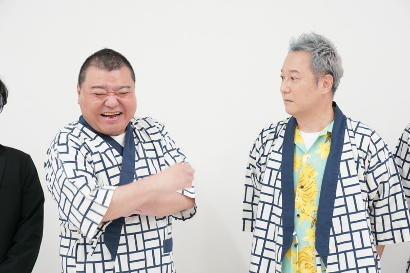 東京公演で魅せるのは川畑泰史さん＆小野坂昌也さんのバディ感。初出演の上田瞳さんは劇中で思わず笑らってしまわないように……!?　波乱万丈が垣間見える「朗読劇ボイコメ～声優×吉本新喜劇in東京～」合同取材会レポート-12