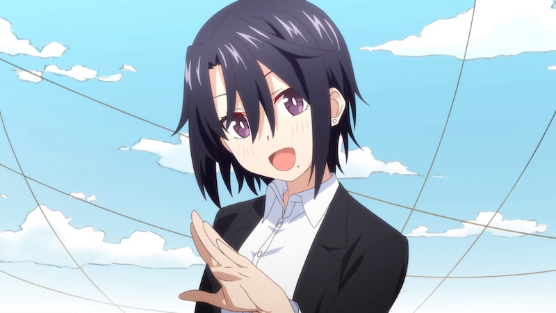 黒だったらヒモにしてもいい!?　百合子との“ラブいシーン”はご褒美タイム！　『忍者と殺し屋のふたりぐらし』イヅツミマリン役・芹澤優さん インタビュー-9