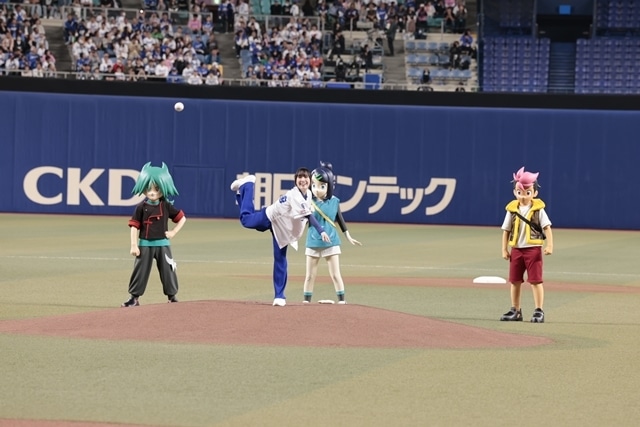 ▲始球式より