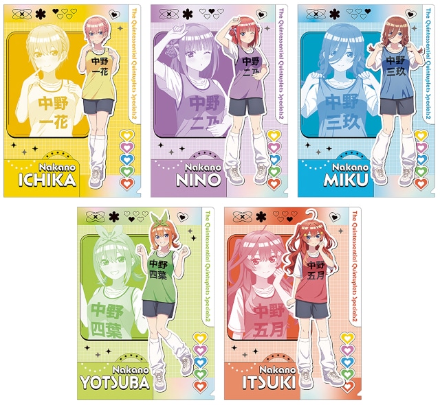 五等分の花嫁 アニメイト アクリルスタンド コンプ 5種 新品 サマービブス 五等分の花嫁の描き下ろし商品が7/5発売、アニメイトでフェア