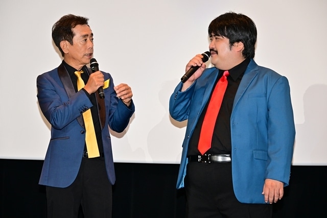 『LUPIN THE IIIRD THE MOVIE 不死身の血族』公開記念舞台挨にルパン一味参上！　「くす玉」演出ではワルサーP38が鳴り響き、生アフレコも飛び出す-11