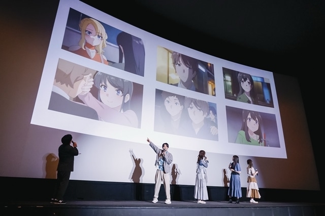 夏アニメ『青春ブタ野郎はサンタクロースの夢を見ない』先行上映会を実施！　石川界人さん・瀬戸麻沙美さん・雨宮天さん・石見舞菜香さんが、気になったキャラクターについて盛り上がる-2