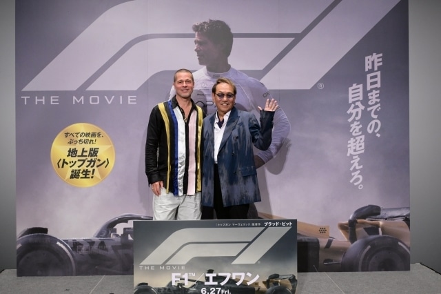 映画『F1／エフワン』ブラッド・ピットさんが3年ぶりに来日！　堀内賢雄さん、中尾明慶さんとともに登壇した舞台挨拶の公式レポートが到着-2