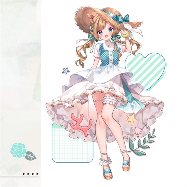 ana先生が描く、ふわふわでメルヘンチックなかわいさを携えたフルカラーイラスト集『caramel tea time』のご紹介-7