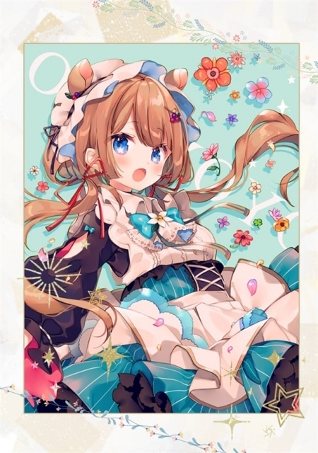 ana先生が描く、ふわふわでメルヘンチックなかわいさを携えたフルカラーイラスト集『caramel tea time』のご紹介-4