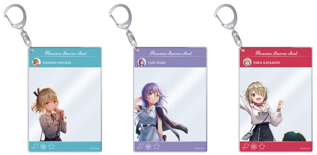 ヘブバン』月歌たちの描き下ろし商品発売、アニメイトでフェア