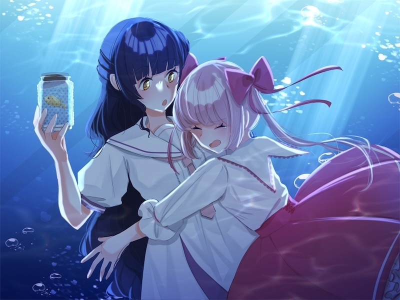 『アクアリウムは踊らない』制作者・橙々さん×キティ役・釘宮理恵さんインタビュー｜キティを演じてほしいキャストは8年前から決まっていた!?　「ピンク、ツインテール、ツンデレの三大巨頭をこさえているキャラといえばやっぱり釘宮さんしかいない！」-3