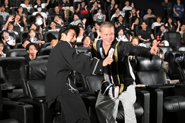 映画『F1／エフワン』ブラッド・ピットさんが3年ぶりに来日！　堀内賢雄さん、中尾明慶さんとともに登壇した舞台挨拶の公式レポートが到着-10