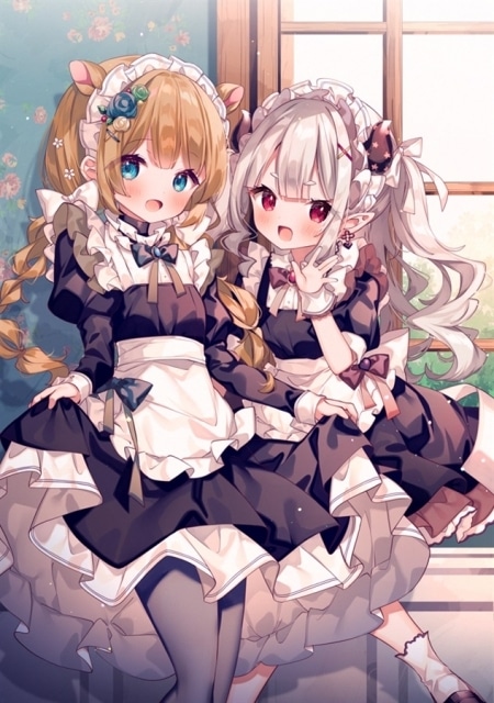 ana先生が描く、ふわふわでメルヘンチックなかわいさを携えたフルカラーイラスト集『caramel tea time』のご紹介-8