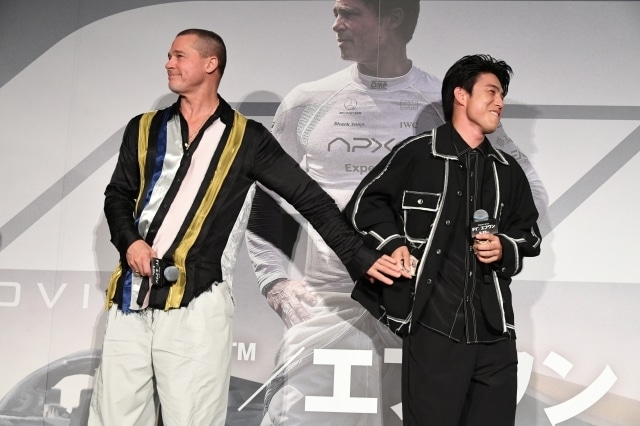 映画『F1／エフワン』ブラッド・ピットさんが3年ぶりに来日！　堀内賢雄さん、中尾明慶さんとともに登壇した舞台挨拶の公式レポートが到着-18