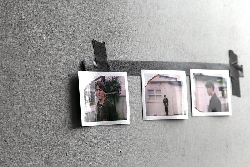 ▲スタッフ間でもカッコいいと評判だったポラロイド写真たち。デジタルとは違った雰囲気がまた最高です。