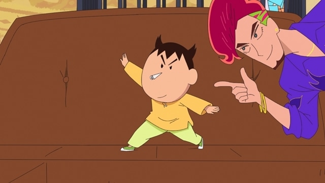 『映画クレヨンしんちゃん 超華麗!灼熱のカスカベダンサーズ』ウルフ(CV:賀来賢人)の歌唱特別映像と場面カットが解禁! ウルフが魅惑的な歌とダンスで、ボーちゃんを<最強の相棒>にするべくアプローチ-2