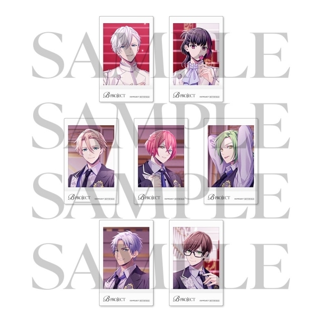 キャラカード(キャラクター)　不動明謙 スペシャルチェキ KING of CASTE ver. 「B-PROJECT KING of CASTE ～Sneaking Shadow～」 アニメイトガールズフェスティバル2018 会場限定W特典 KING of CASTE 〜Sneaking Shadow〜