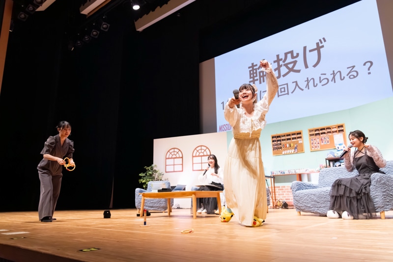 ユニットデビューで深まる絆！　感謝を込めて、住人さんにデビュー曲＆新曲をプレゼントーーDayRe:（デイリー）の橘美來さん、相川奏多さん、宮沢小春さん、夏目ここなさん、日向もかさんによる「日々荘3号館〜雨のちティータイム～」夜の部レポート-6