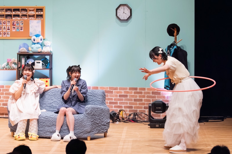 私たちにとっても日々荘は唯一無二な場所ーーDayRe:（デイリー）の橘美來さん、相川奏多さん、宮沢小春さん、夏目ここなさん、日向もかさんによる「日々荘3号館〜雨のちティータイム～」終演後コメント-7