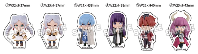 【コミカル大魔法使い】『葬送のフリーレン』ねんどろいど＆パワプロコラボステッカー コミカル大魔法使い】『葬送のフリーレン』ねんどろいど