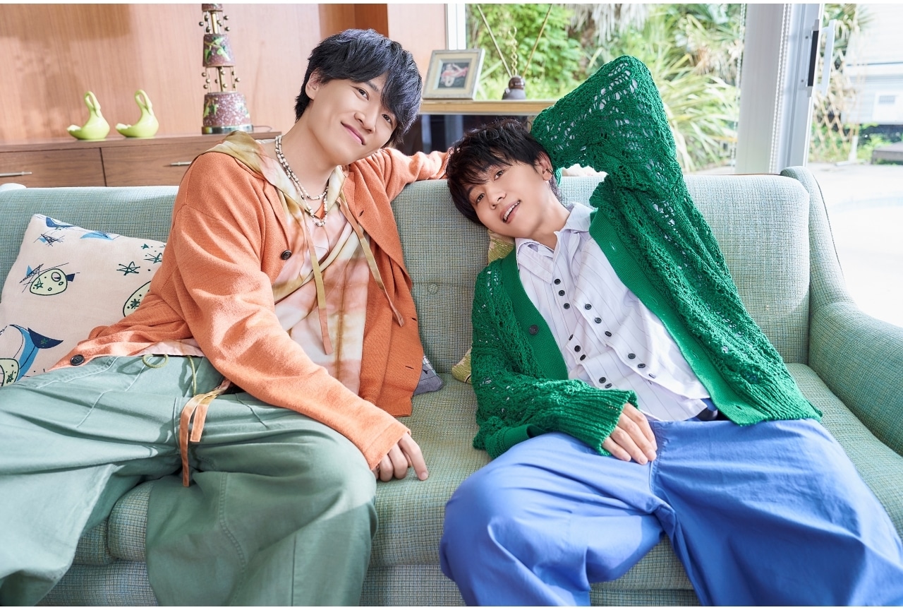 山下大輝×畠中祐のコラボEP「Share」アー写＆ジャケット解禁