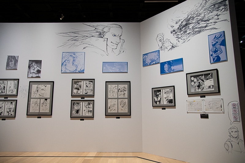 約10年間の歴史が詰まった『僕のヒーローアカデミア』原画展レポート｜堀越耕平先生による大迫力の直筆原稿＆イラストが多数展示！　等身大“黒デク”フィギュアやフォトスポットも必見-9