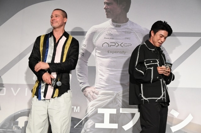 映画『F1／エフワン』ブラッド・ピットさんが3年ぶりに来日！　堀内賢雄さん、中尾明慶さんとともに登壇した舞台挨拶の公式レポートが到着-19