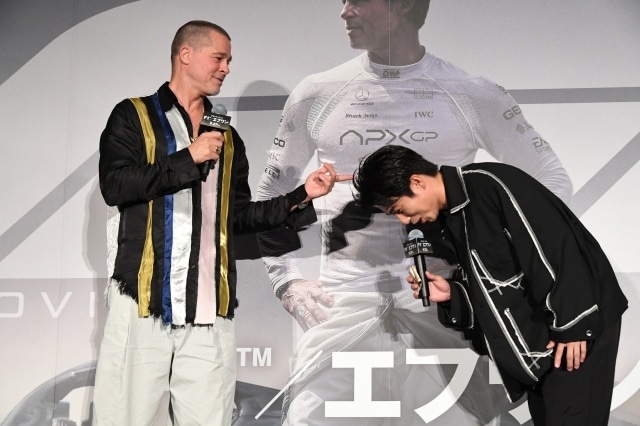 映画『F1／エフワン』ブラッド・ピットさんが3年ぶりに来日！　堀内賢雄さん、中尾明慶さんとともに登壇した舞台挨拶の公式レポートが到着-14