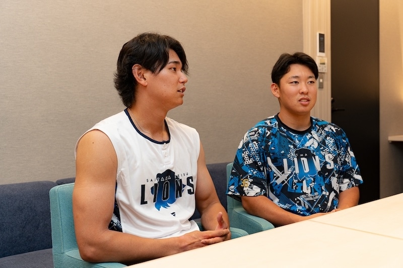 プロ野球選手・西川愛也さん×山田陽翔さんが大好きなアニメ・漫画を“圧倒的至近距離”で語りまくった1時間──「こんなに趣味のことをお話しする機会も中々ない」「楽しすぎて一瞬で終わっちゃいました」【埼玉西武ライオンズ×アニメイトタイムズ スペシャルインタビュー】-17