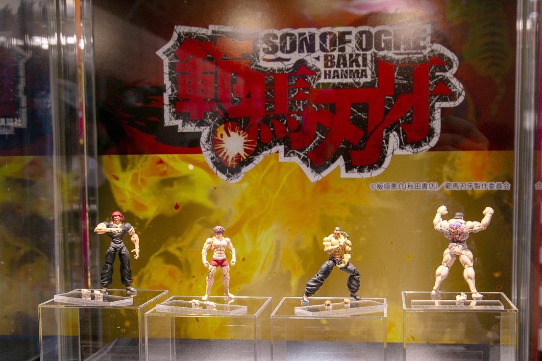 『龍が如く』キャプテン真島や『範馬刃牙』、『頭文字D』の新作フィギュアを多数展示！　「ワンダーフェスティバル2025夏」DIGブースをレポート【WF2025夏】-12