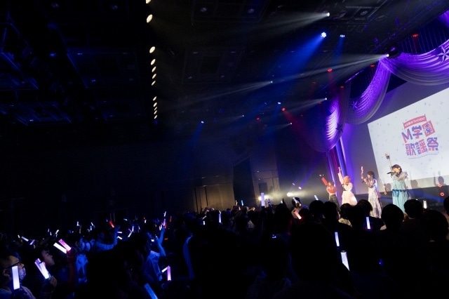 『M学園(仮)』初のリアルイベント「M学園歌謡祭」の公式レポートが到着! 立花日菜さん、鬼頭明里さん、富田美憂さん、羊宮妃那さんが出演