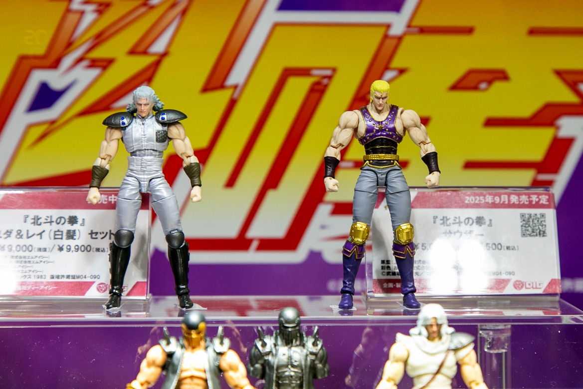 『龍が如く』キャプテン真島や『範馬刃牙』、『頭文字D』の新作フィギュアを多数展示！　「ワンダーフェスティバル2025夏」DIGブースをレポート【WF2025夏】-31