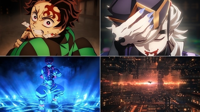 鬼滅の刃　無限城編 第一章 猗窩座再来　メモリアルポップコーンボックス 劇場版「鬼滅の刃」無限城編 第一章 猗窩座再来』IMAXビジュアル