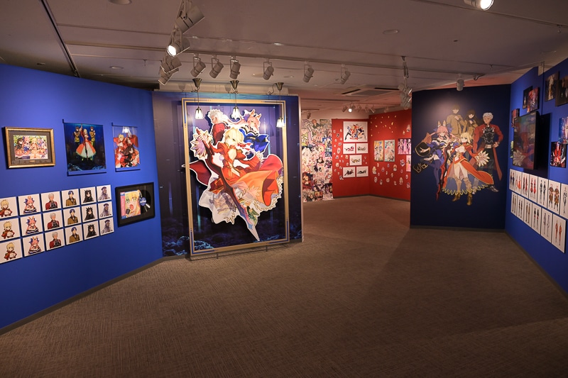 「ワダアルコ展Fate & Fate/EXTRA ART WORKS -flower parade-」東京会場フォトレポート｜進化した展示内容とともに帰ってきたワダアルコ展──豪華絢爛なイラストと世界観に再び酔いしれよう！-21