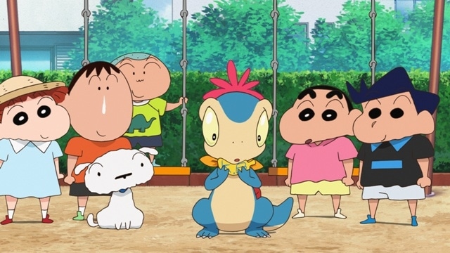 ▲『映画クレヨンしんちゃん オラたちの恐竜日記』より