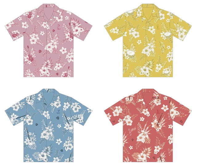 ぼっち・ざ・ろっく！　サマーフェア　アロハシャツ　喜多郁代 ぼっち・ざ・ろっく！ アロハシャツ／喜多郁代: キャラグッズ
