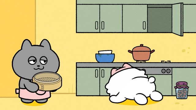 アニメ『ンめねこ』2クール目突入記念・プロデューサー座談会|セリフがない原作をアニメ化する上で意識したこととは? 1クール目のお気に入りエピソードも発表-11