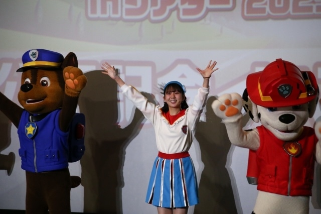 『パウ・パトロール パウ・パーティー in シアター 2025』公開記念舞台挨拶の公式レポートが到着! 『パウ・パトロール』のキャラクター&ゆきお姉さん(冨田有紀さん)が登壇-2